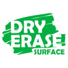 Off-Set Leg Folding Seminar Table - Dry Erase Markerboard