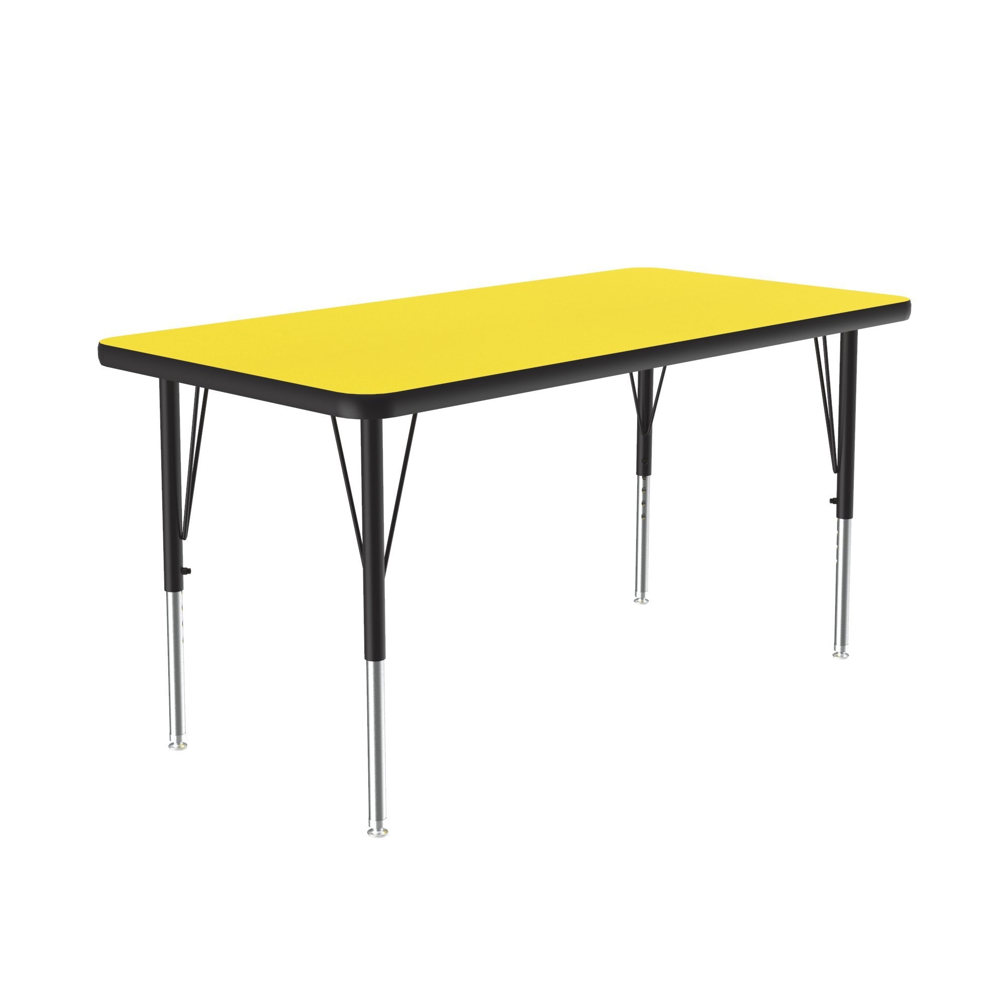 Rectangular, High Intensity Colors Activity Tables - High Pressure Laminate