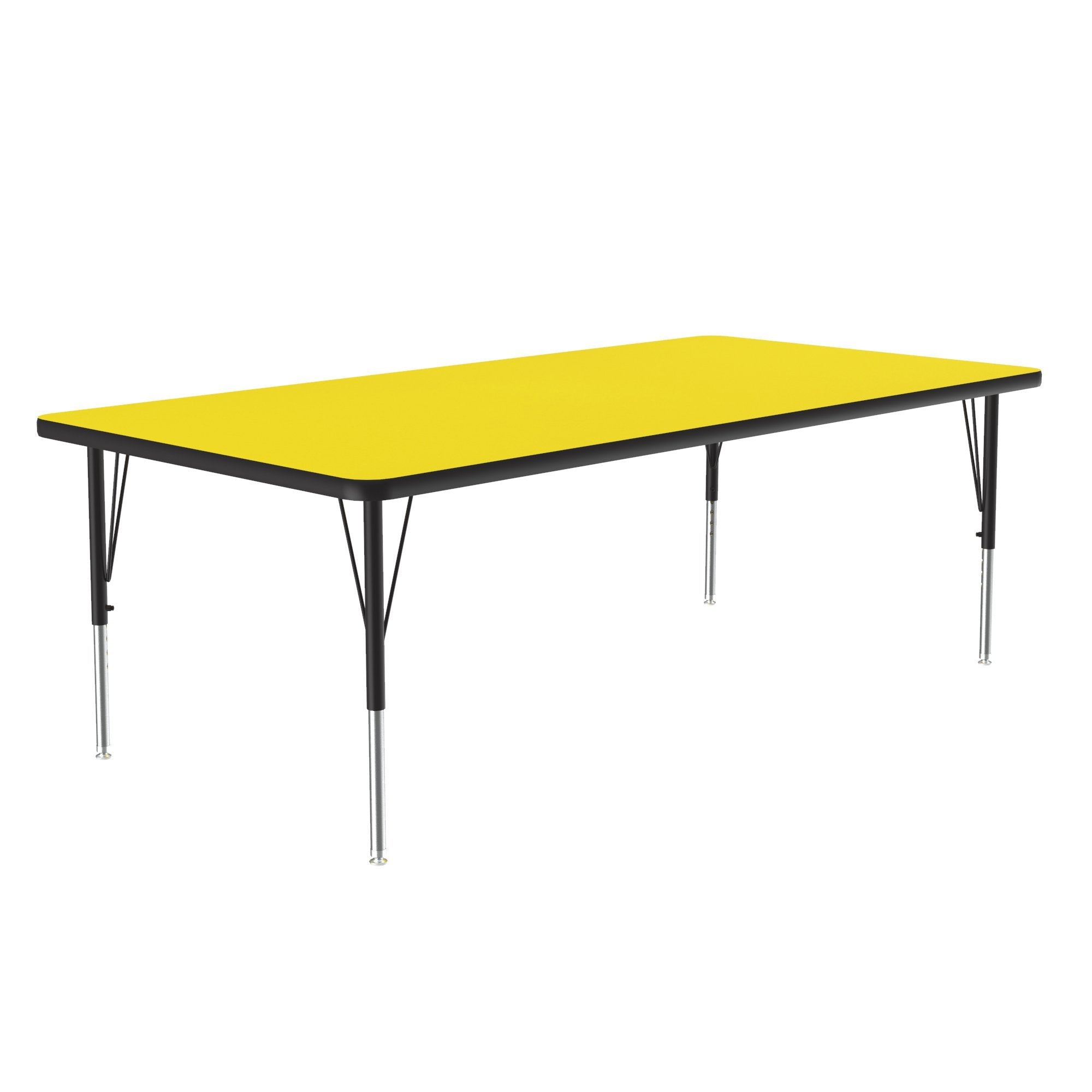 Rectangular, High Intensity Colors Activity Tables - High Pressure Laminate