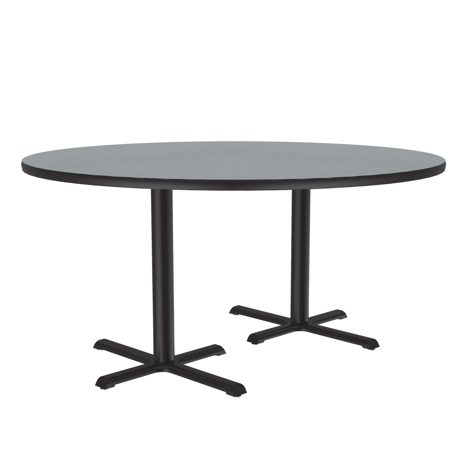 Round, Table Height Café & Breakroom Table — High-Pressure Laminate