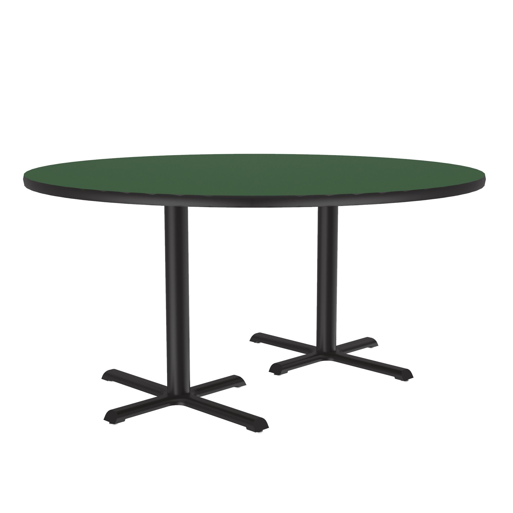 Round, Table Height Café & Breakroom Table — High-Pressure Laminate