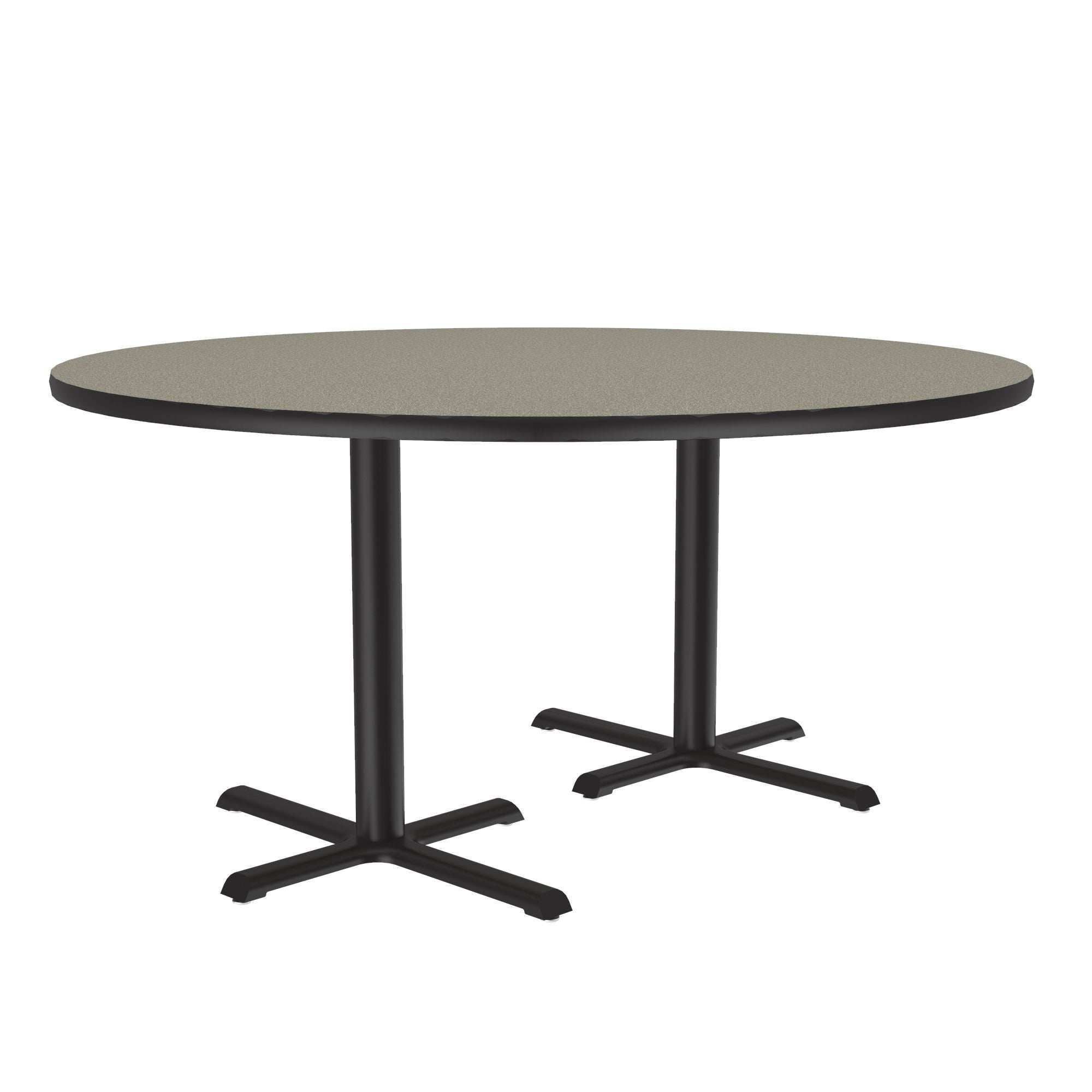 Round, Table Height Café & Breakroom Table — High-Pressure Laminate