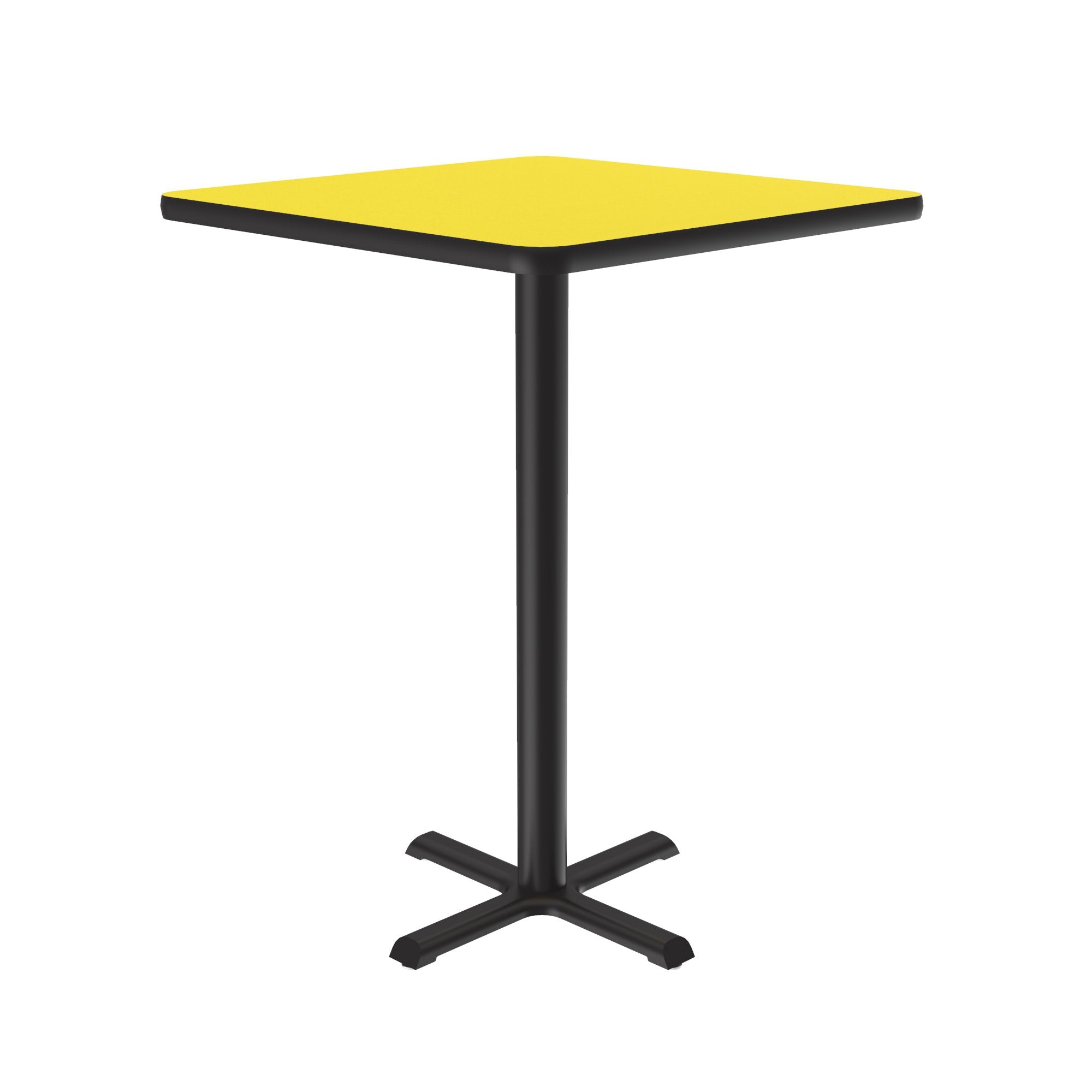 Square, Stool/Standing Height Café & Breakroom Table - High-Pressure Laminate
