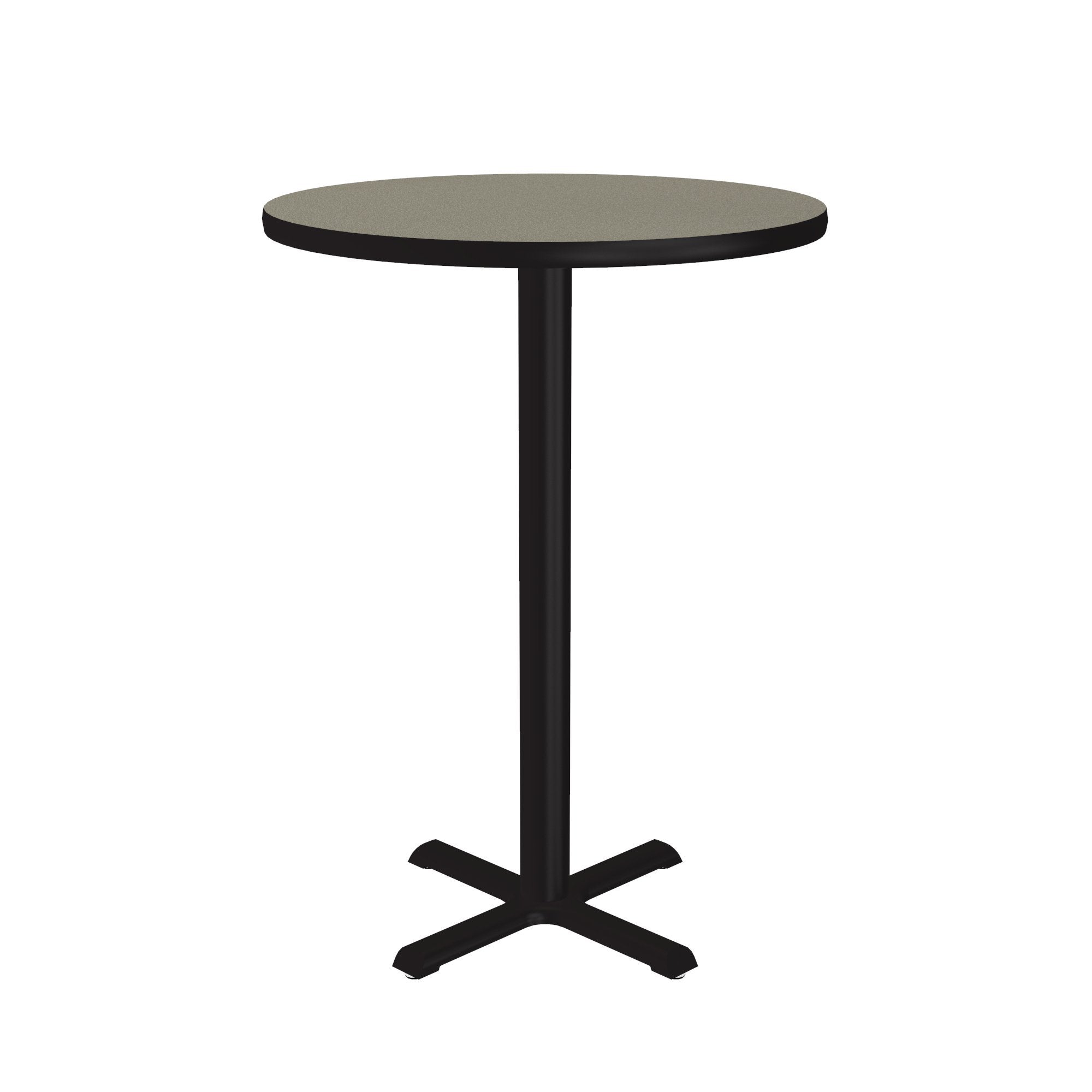 Round, Stool/Standing Height Café & Breakroom Table - Thermal Fused Laminate