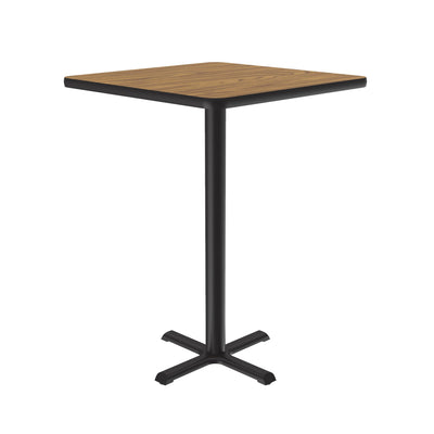 Square, Stool/Standing Height Café & Breakroom Table - Thermal Fused Laminate