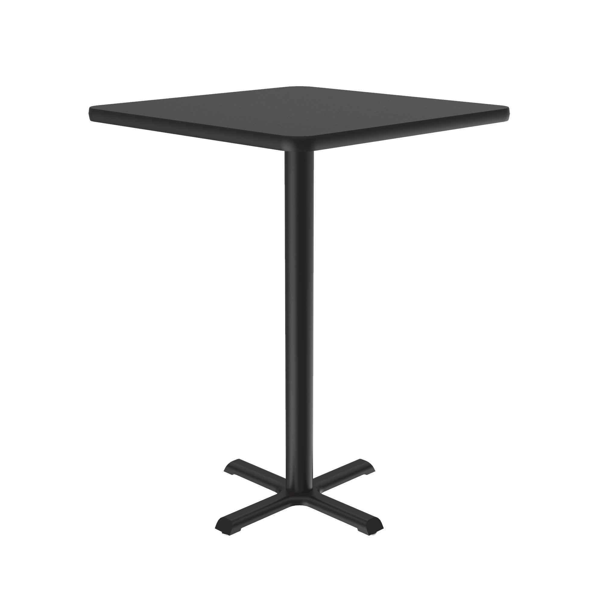 Square, Stool/Standing Height Café & Breakroom Table - Thermal Fused Laminate