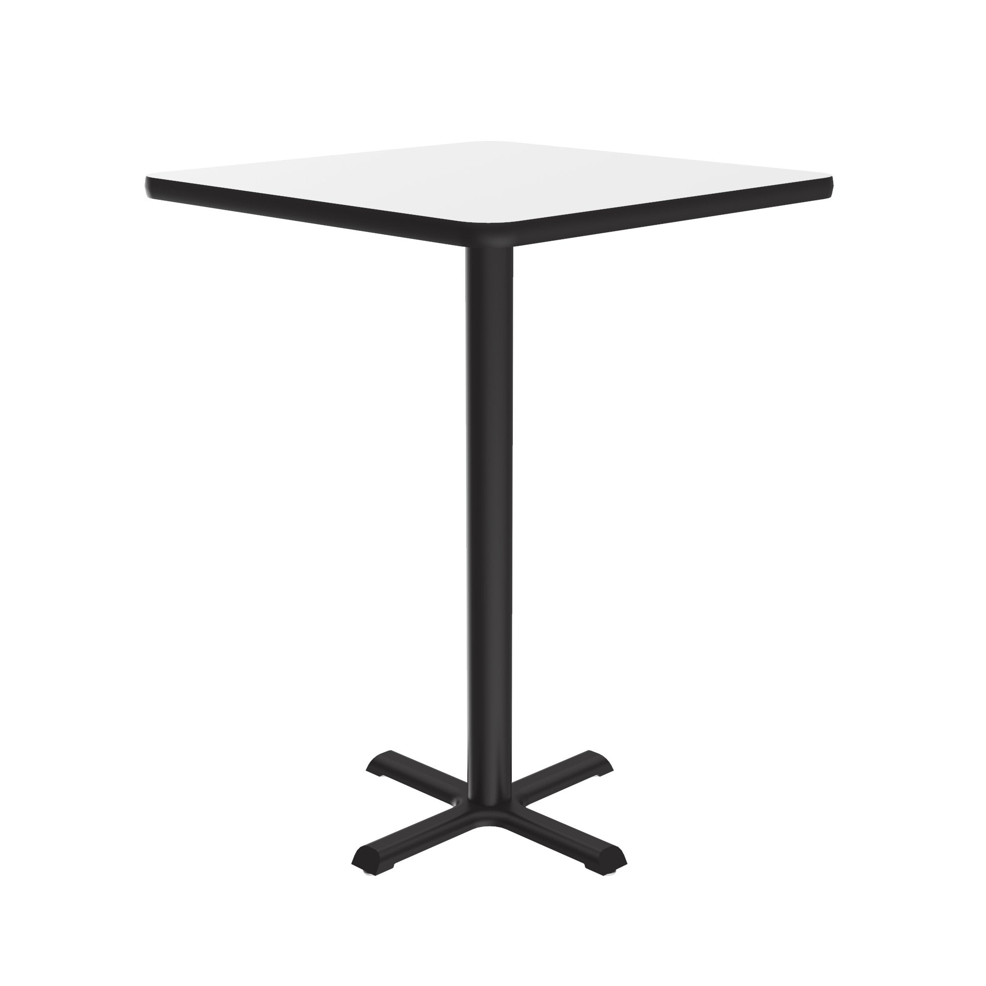 Square, Stool/Standing Height Café & Breakroom Table - High-Pressure Laminate