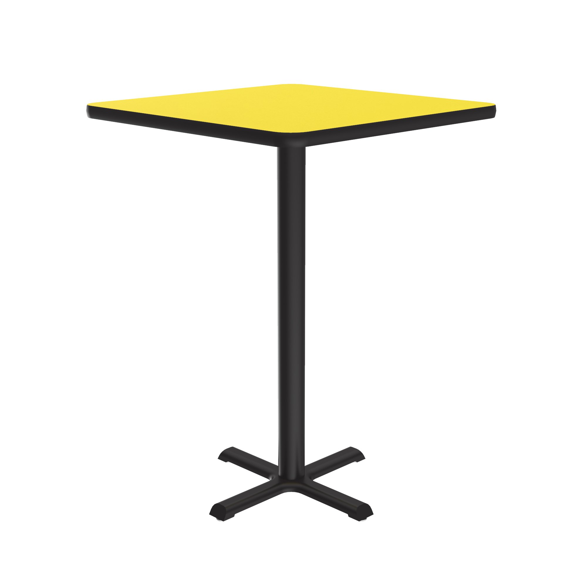 Square, Stool/Standing Height Café & Breakroom Table - High-Pressure Laminate