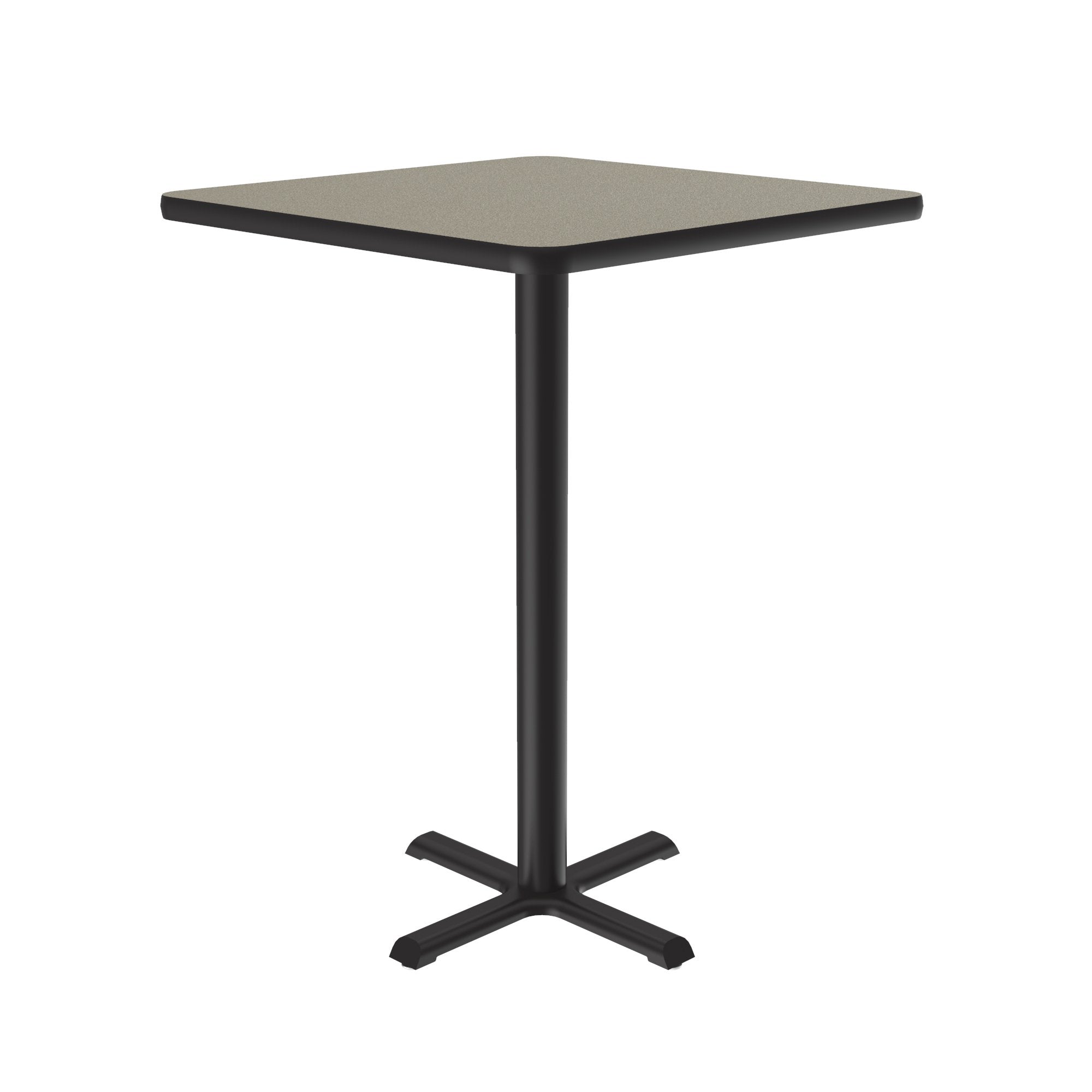 Square, Stool/Standing Height Café & Breakroom Table - High-Pressure Laminate