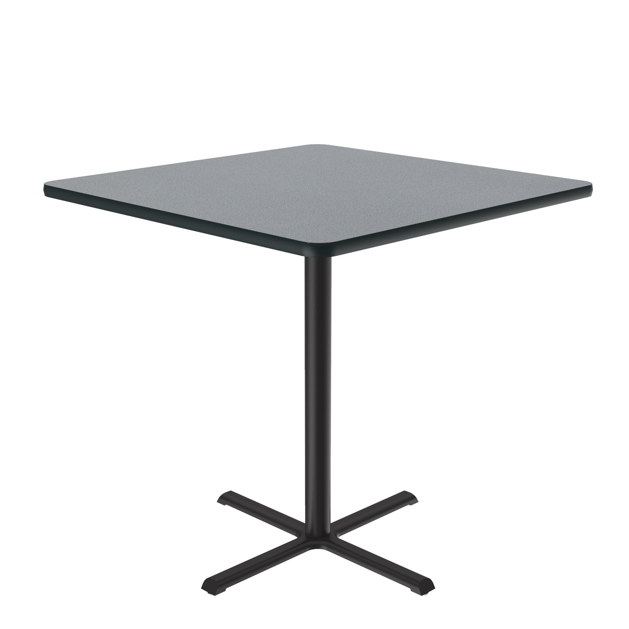 Square, Stool/Standing Height Café & Breakroom Table - Thermal Fused Laminate