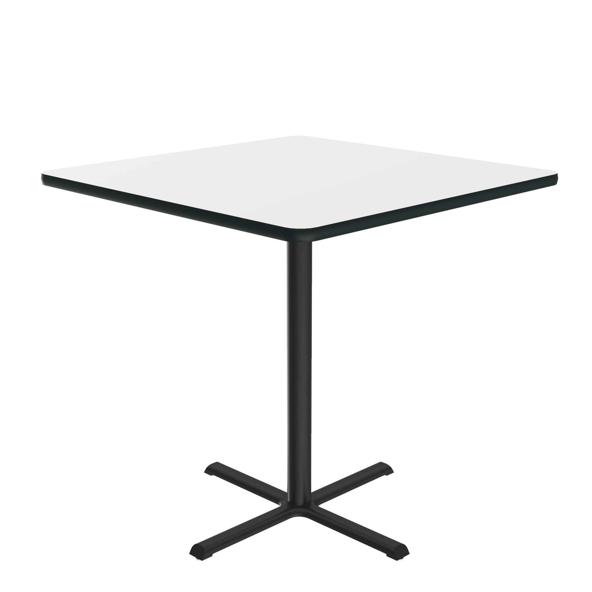 Square, Stool/Standing Height Café & Breakroom Table - High-Pressure Laminate