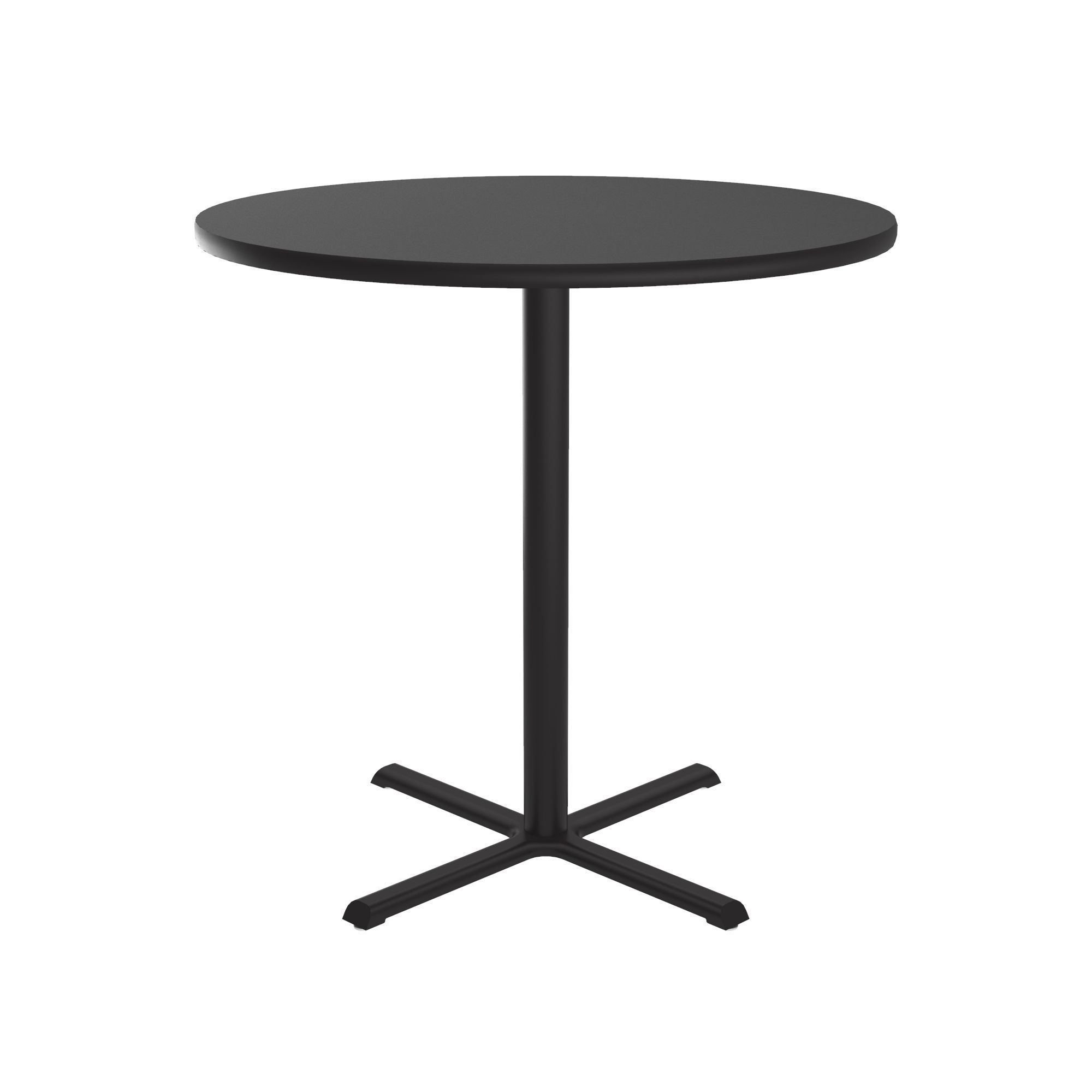 Round, Stool/Standing Height Café & Breakroom Table - Thermal Fused Laminate