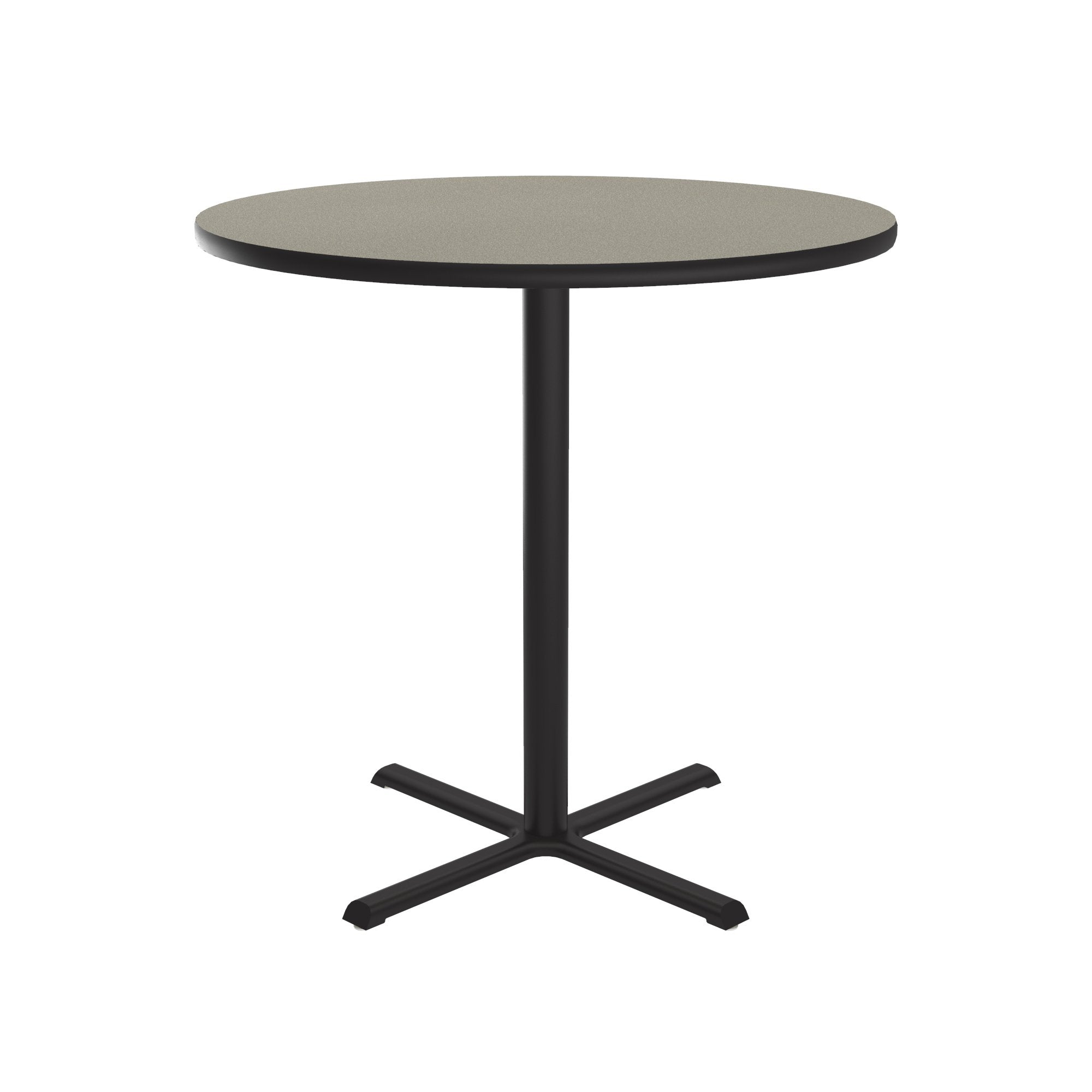 Round, Stool/Standing Height Café & Breakroom Table - High-Pressure Laminate