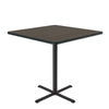 Square, Stool/Standing Height Café & Breakroom Table - Thermal Fused Laminate