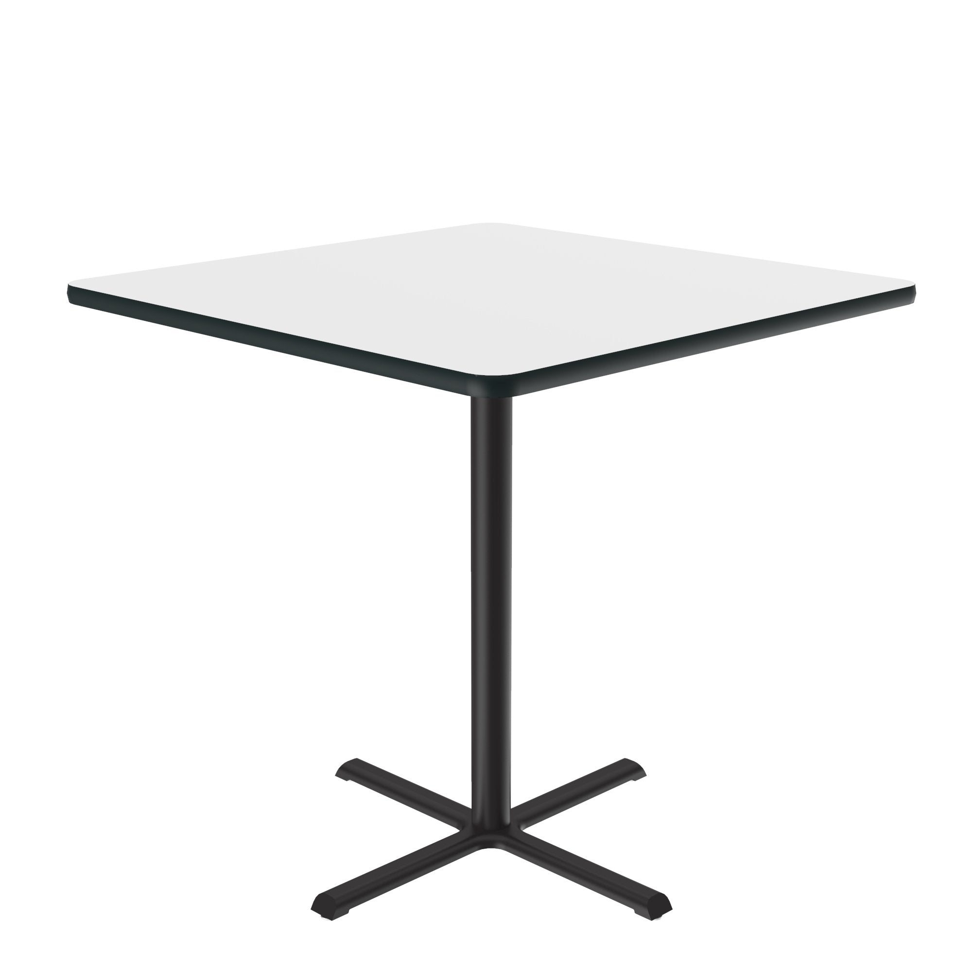 Square, Stool/Standing Height Café & Breakroom Table - High-Pressure Laminate