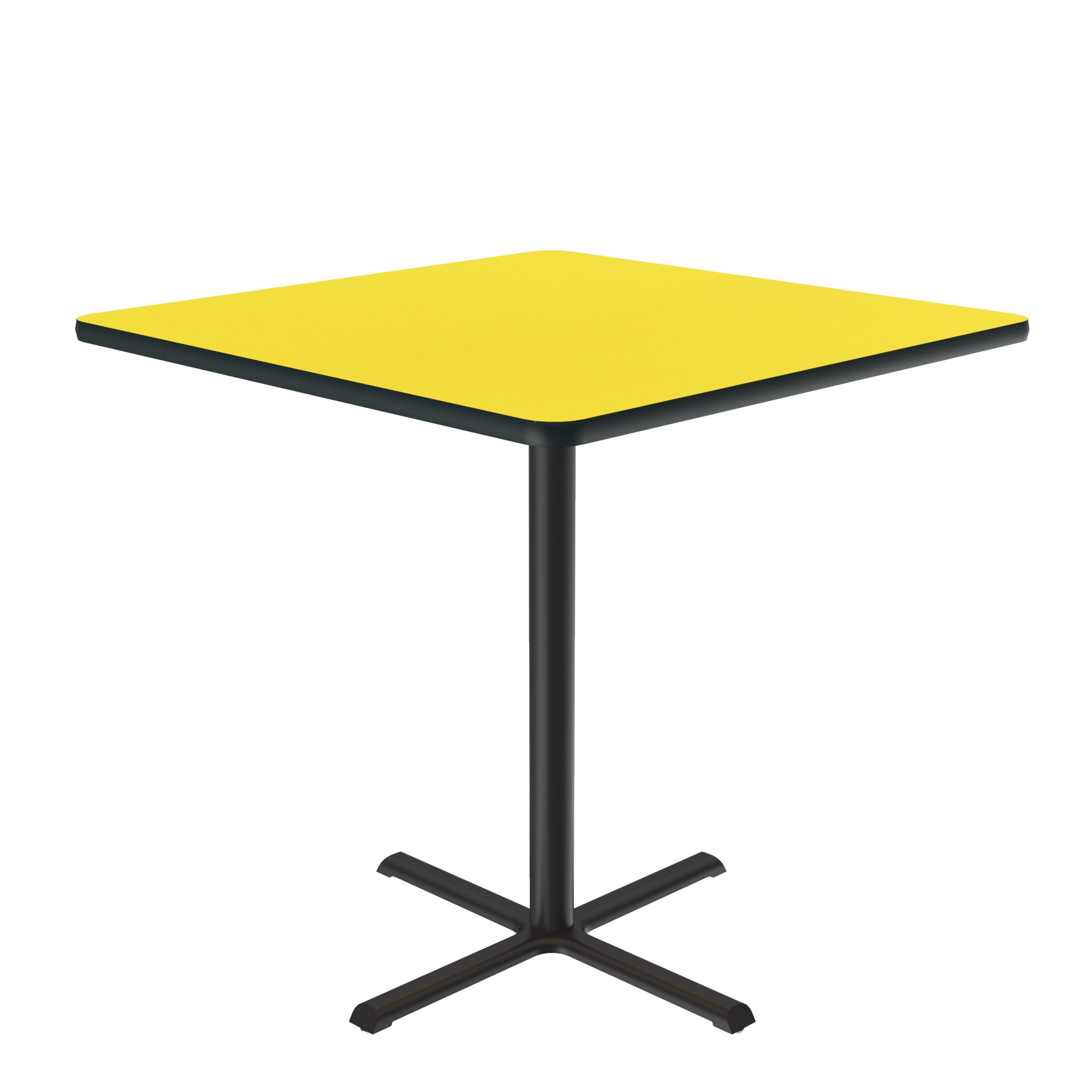 Square, Stool/Standing Height Café & Breakroom Table - High-Pressure Laminate