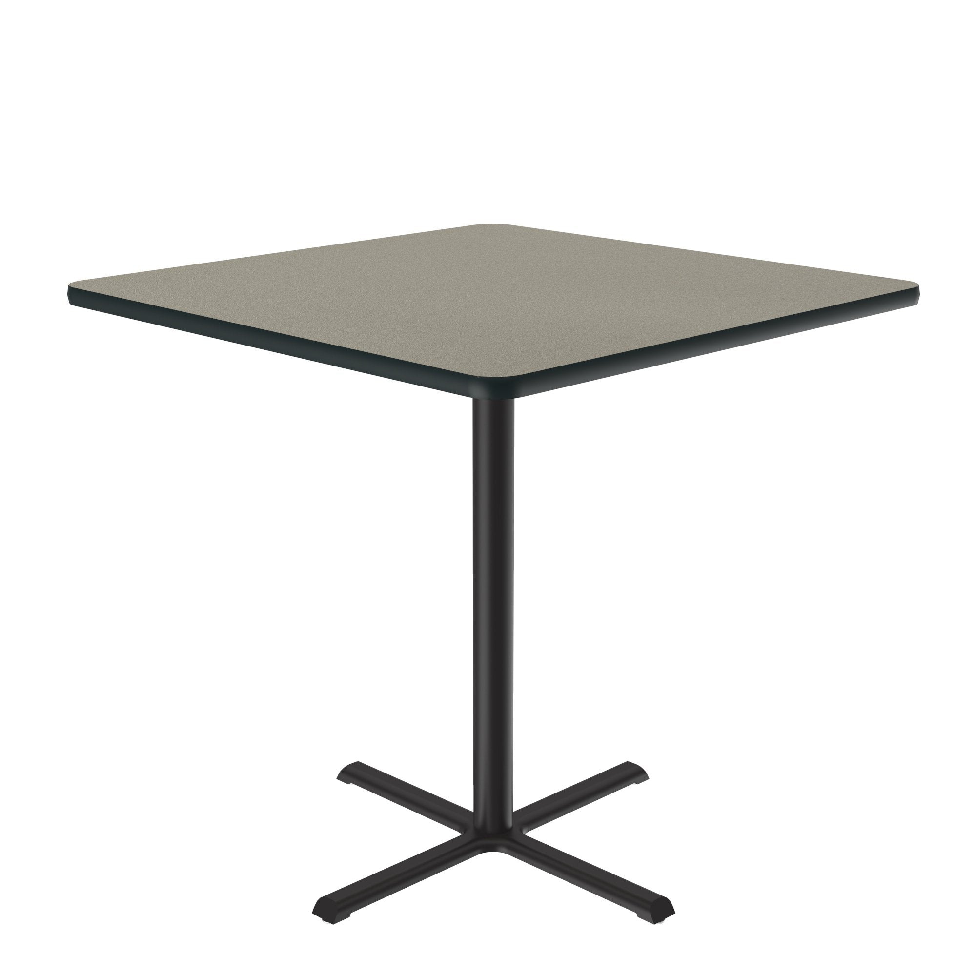 Square, Stool/Standing Height Café & Breakroom Table - High-Pressure Laminate