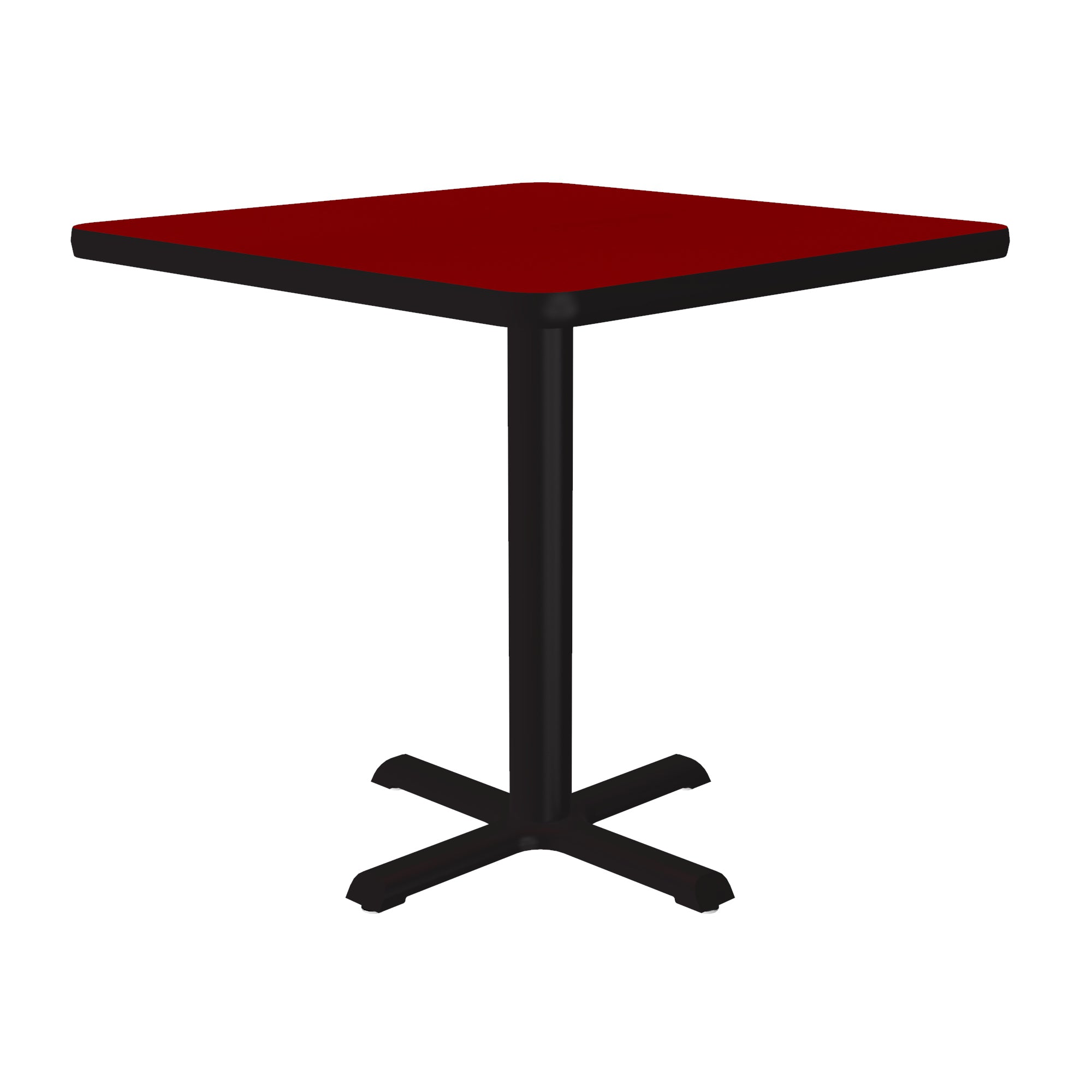 Square, Table Height Café & Breakroom Table - High-Pressure Laminate