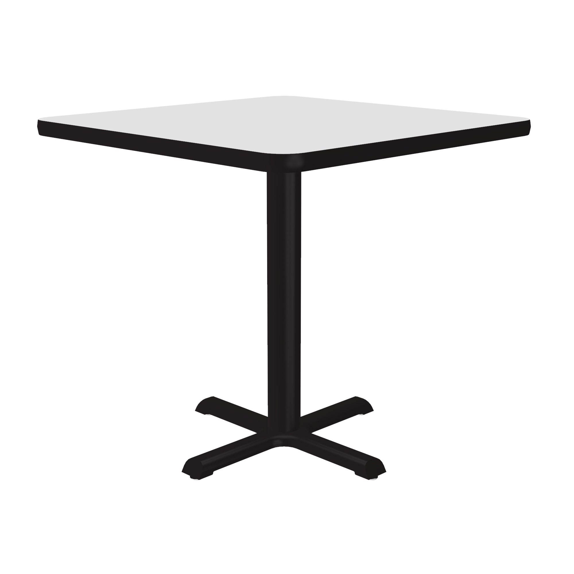 Square, Table Height Café & Breakroom Table - High-Pressure Laminate