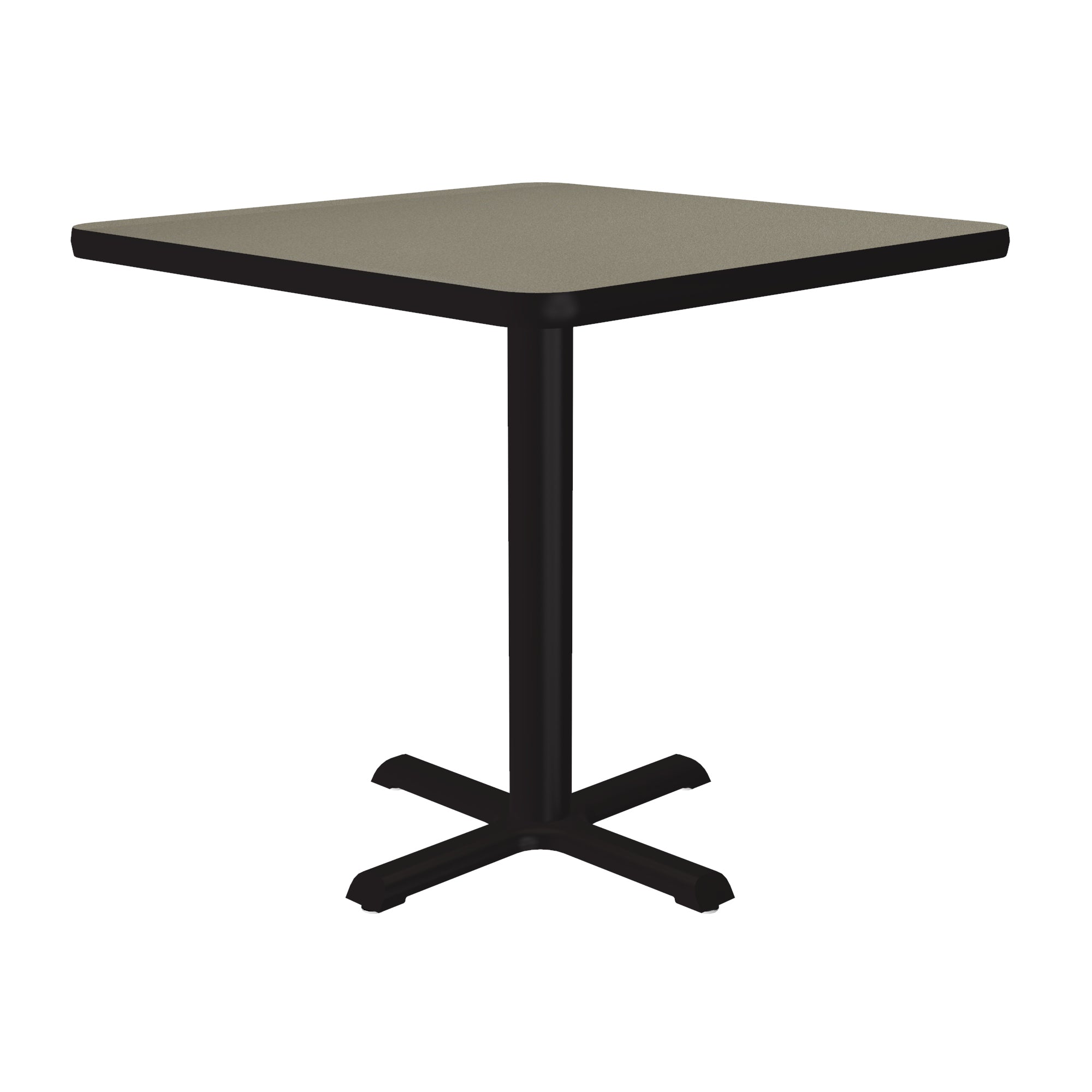 Square, Table Height Café & Breakroom Table - High-Pressure Laminate