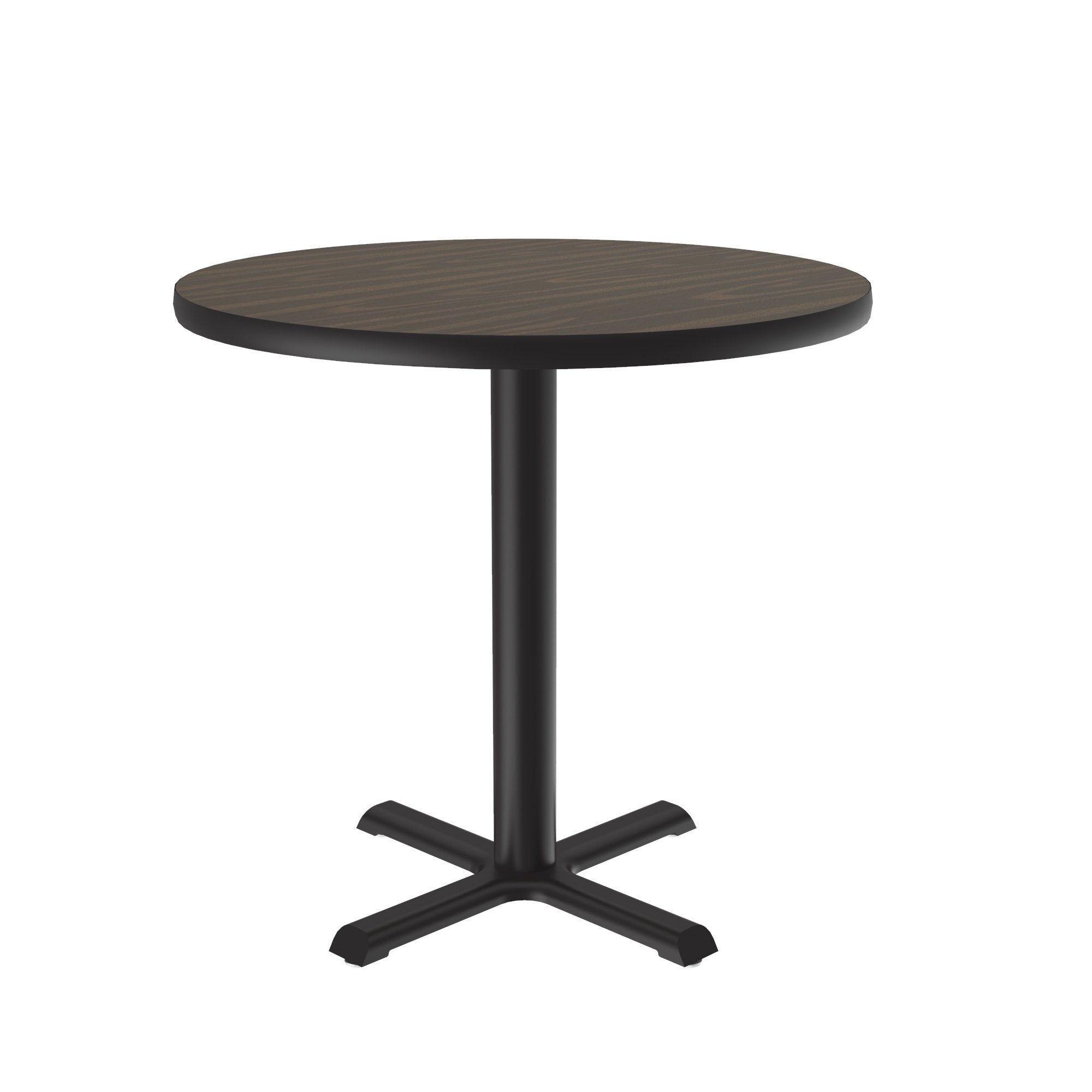 Round, Table Height Café & Breakroom Table — Thermal Fused Laminate