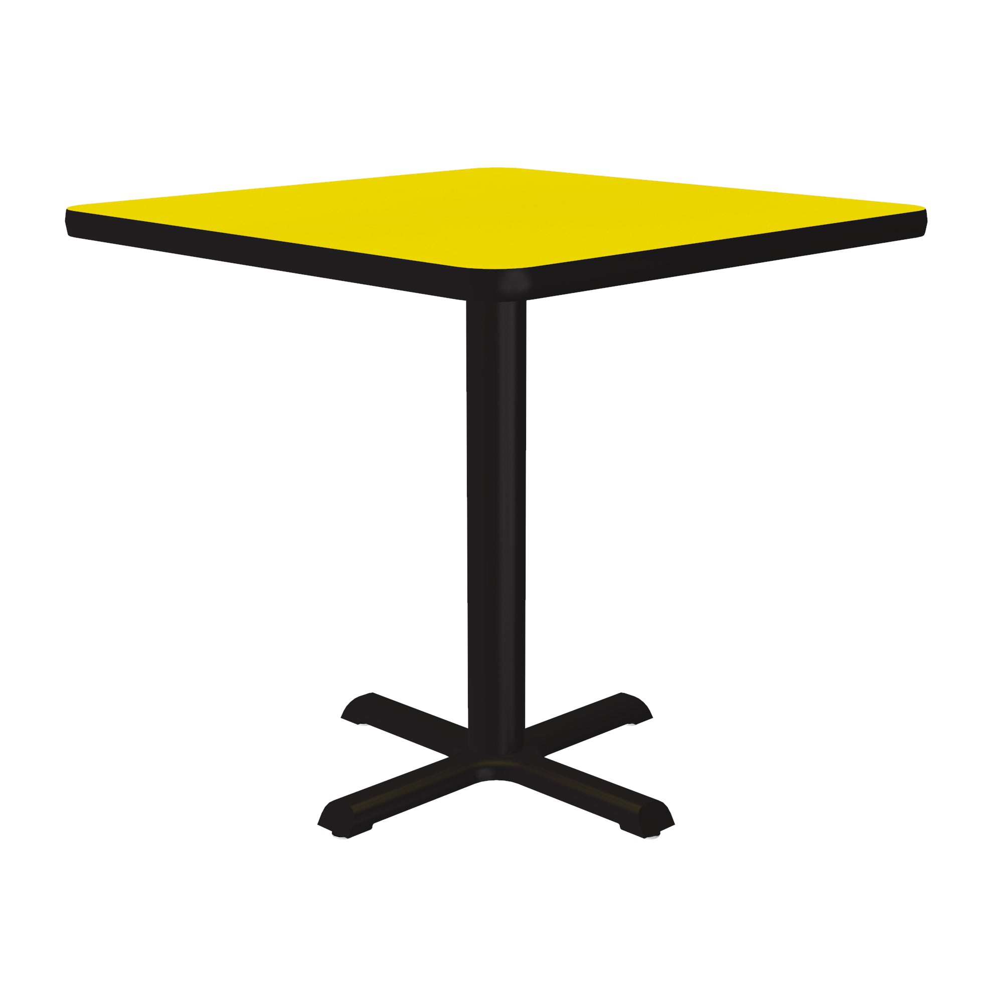 Square, Table Height Café & Breakroom Table - High-Pressure Laminate