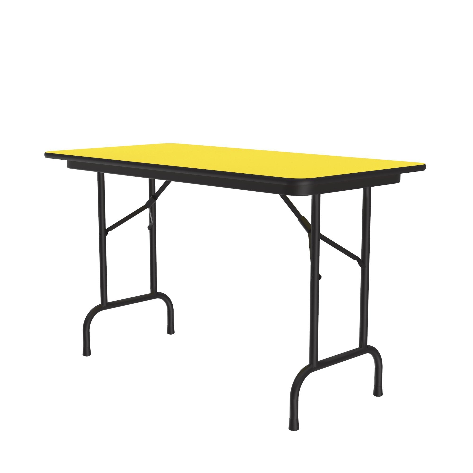 Commercial High-Pressure Folding Tables, Standard Height — High Intensity Colors