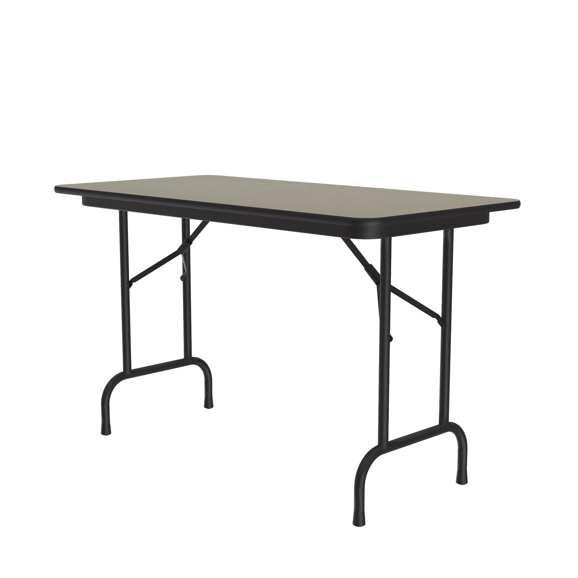 Commercial High-Pressure Folding Tables, Standard Height – Stone Look Laminate