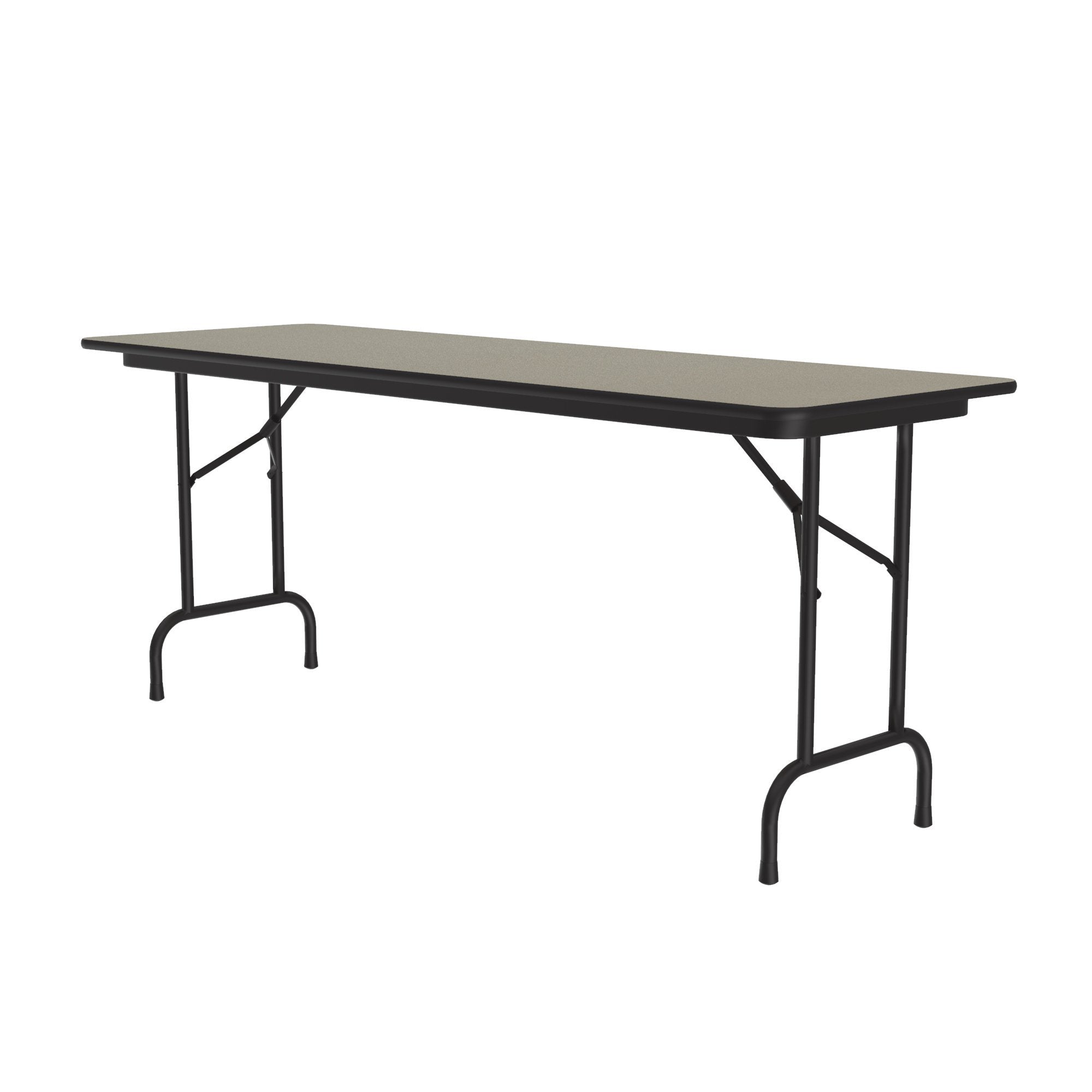 Commercial High-Pressure Folding Tables, Standard Height – Stone Look Laminate