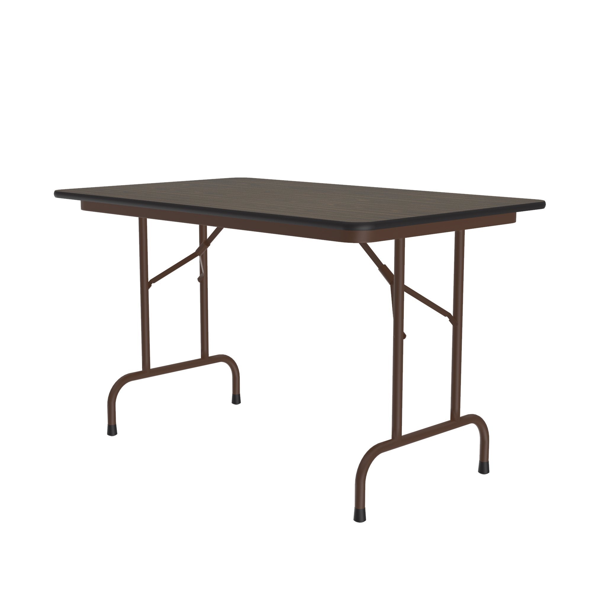 KFI Powered Horseshoe Table - For - Table TopHigh Pressure Laminate (HPL)  Rectangle, Teak Top - Column Leg Base - 84 Table Top Length x 42 Table  Top Width - Assembly Required - 1 Each - OFFICE PROS