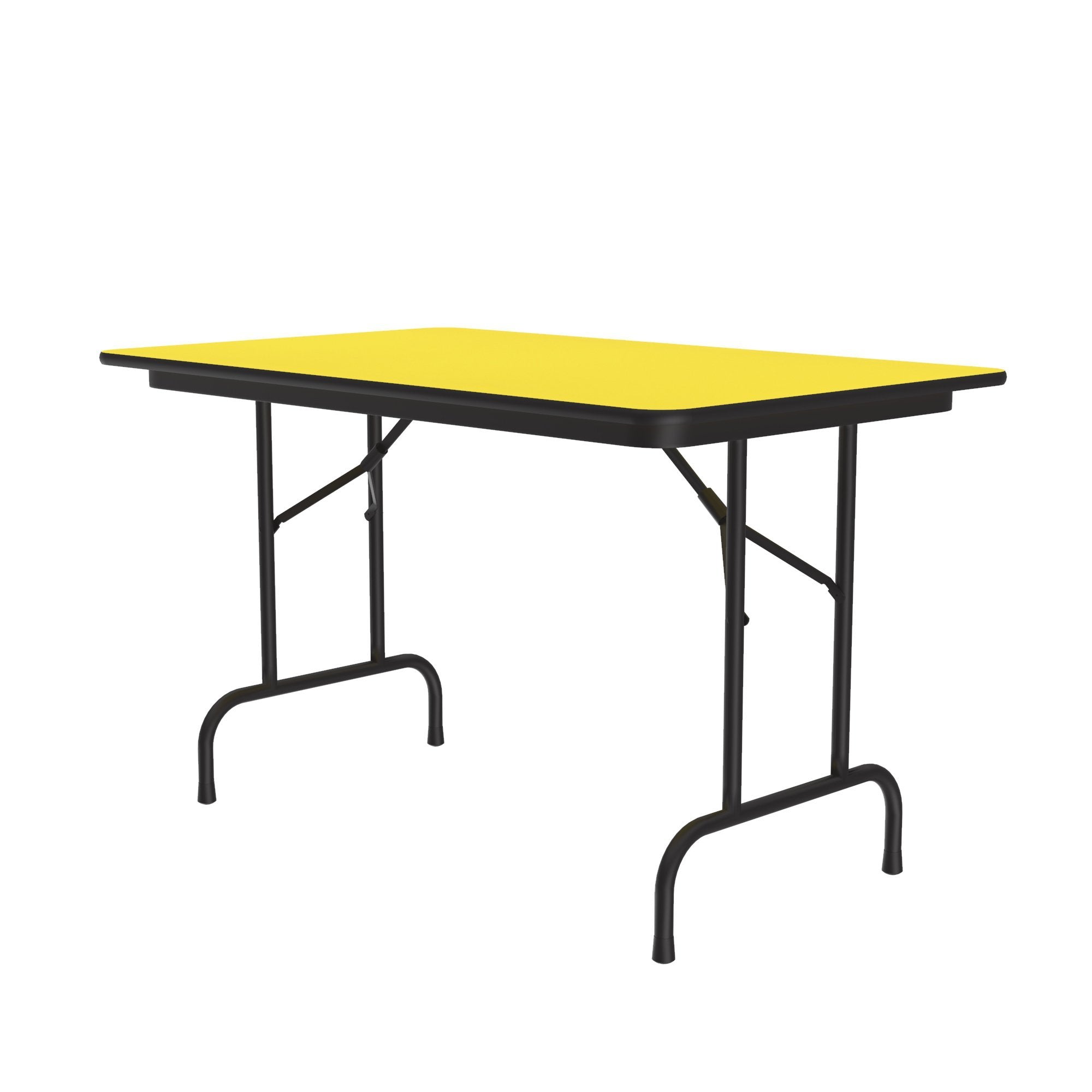 Commercial High-Pressure Folding Tables, Standard Height — High Intensity Colors