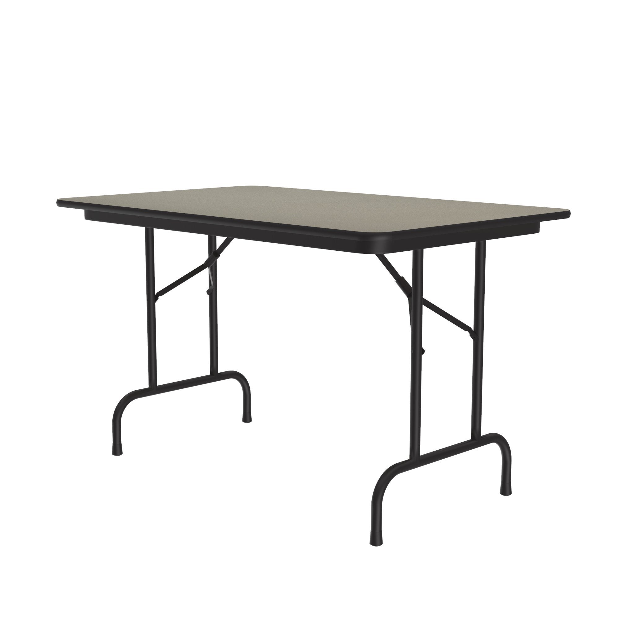 Commercial High-Pressure Folding Tables, Standard Height – Stone Look Laminate