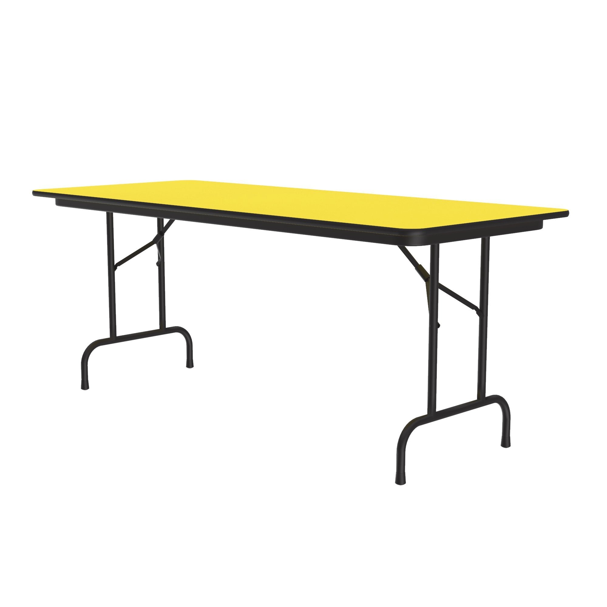 Commercial High-Pressure Folding Tables, Standard Height — High Intensity Colors