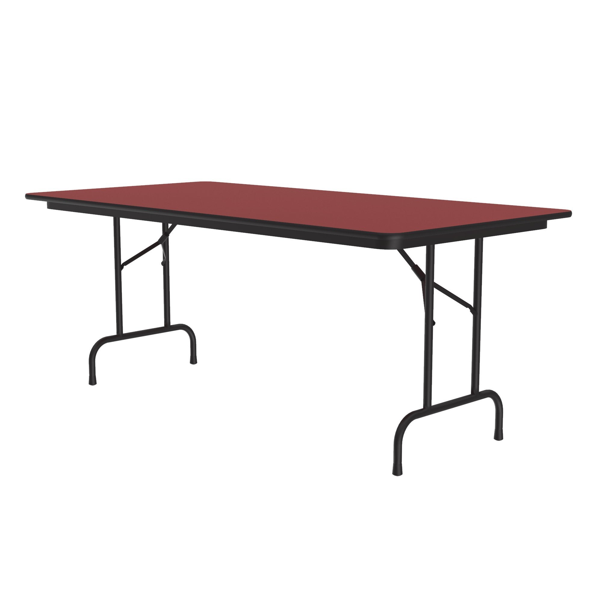 Commercial High-Pressure Folding Tables, Standard Height — High Intensity Colors