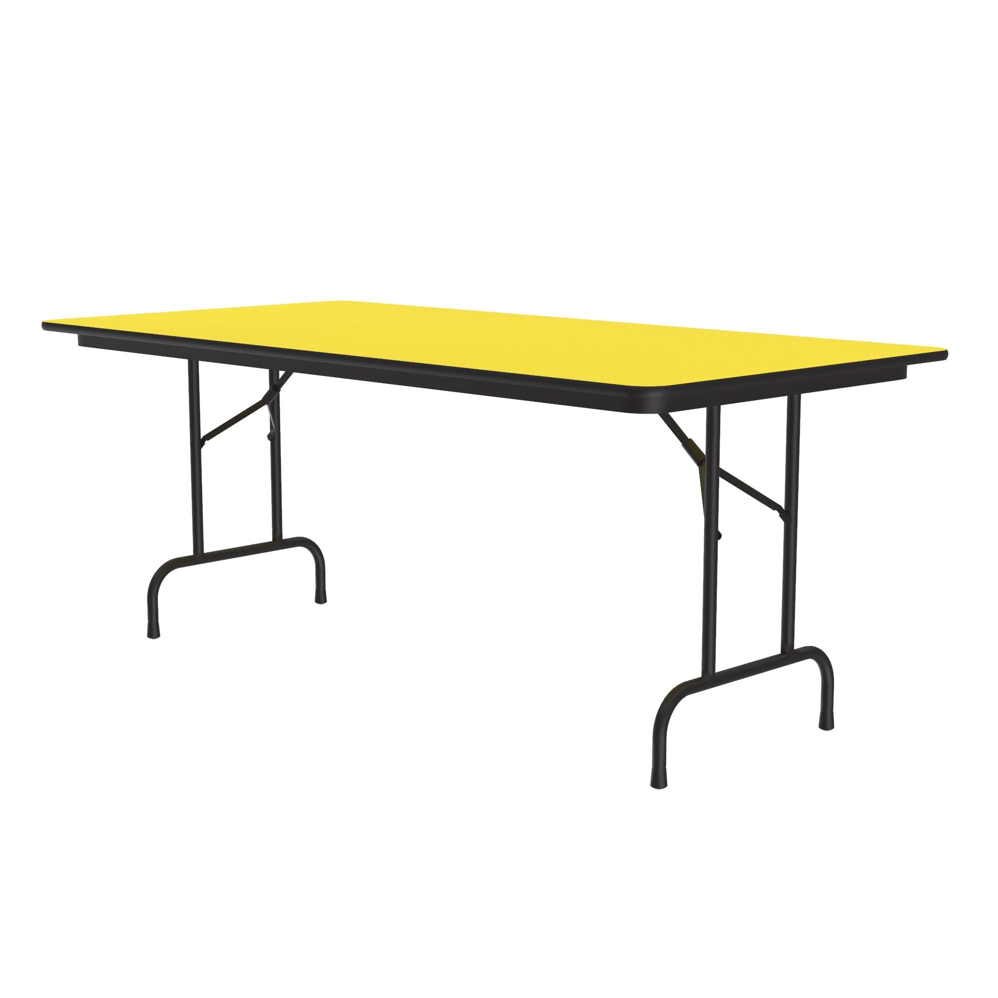 Commercial High-Pressure Folding Tables, Standard Height — High Intensity Colors