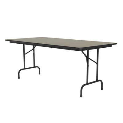 Commercial High-Pressure Folding Tables, Standard Height – Stone Look Laminate