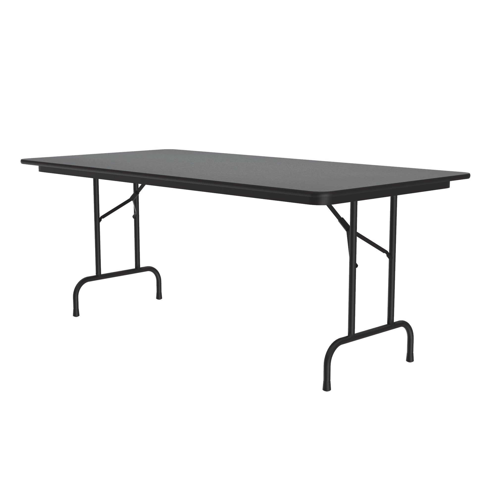 Commercial High-Pressure Folding Tables, Standard Height – Stone Look Laminate