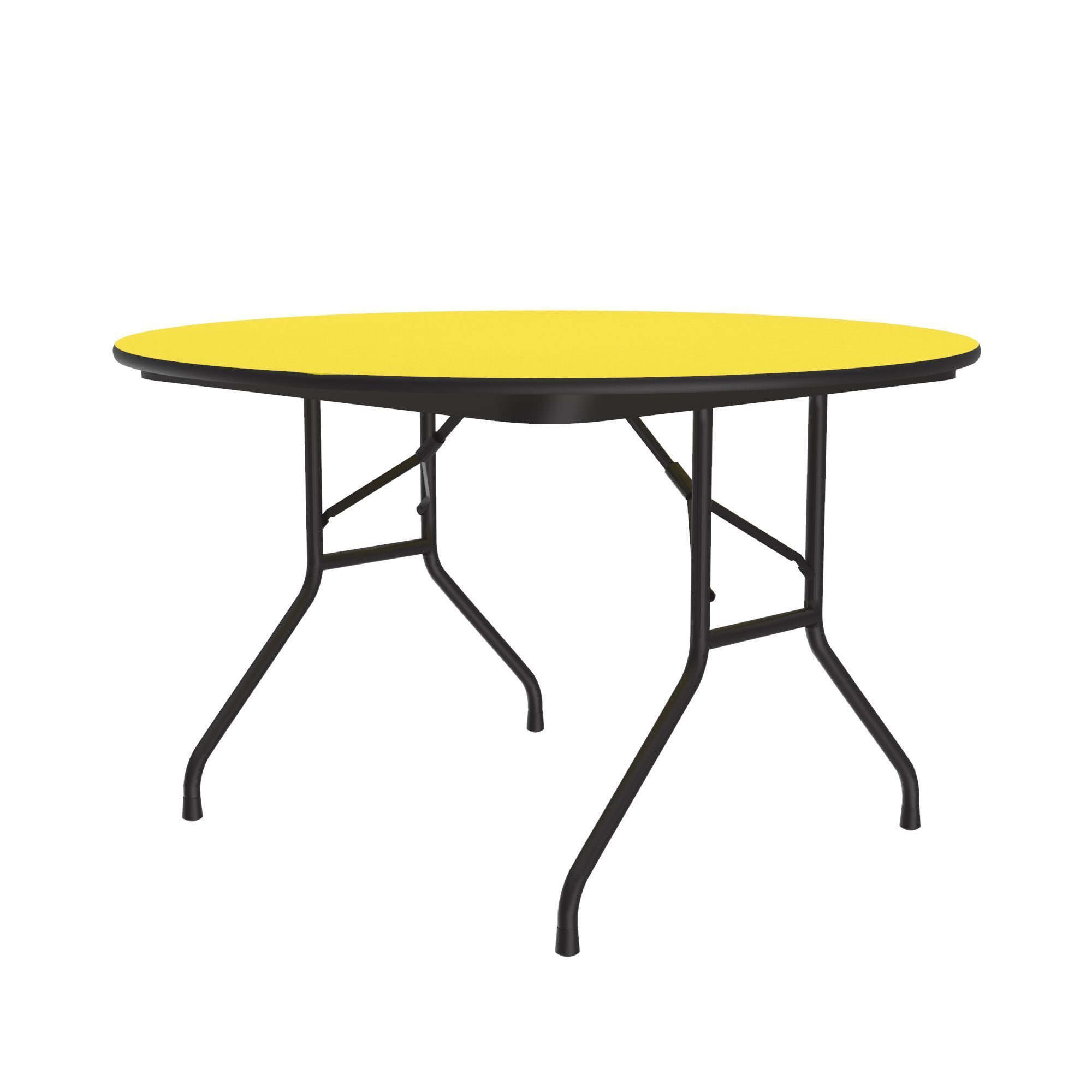 Commercial High-Pressure Folding Tables, Standard Height — High Intensity Colors