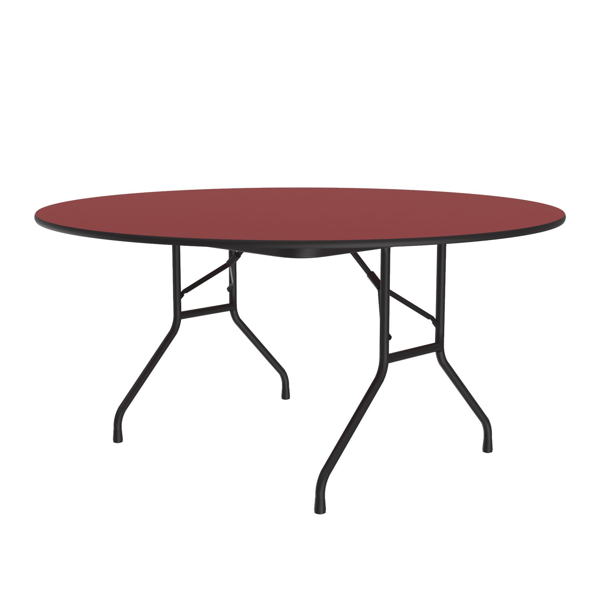 Commercial High-Pressure Folding Tables, Standard Height — High Intensity Colors