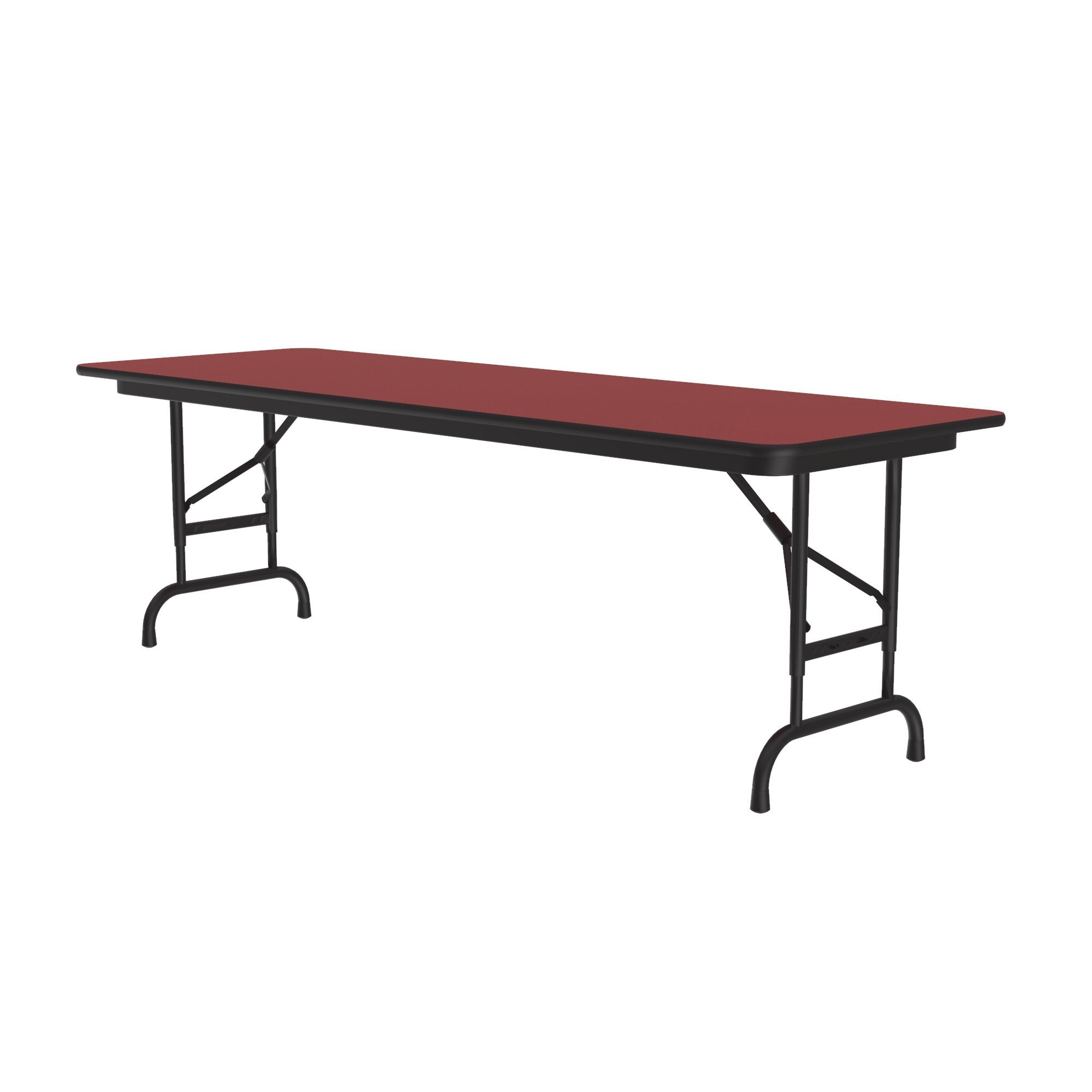 Commercial High-Pressure Folding Tables, Adjustable Height — High Intensity Colors