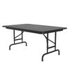 Commercial High-Pressure Folding Tables, Adjustable Height