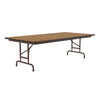 Thermal Fused Laminate Folding Tables, Adjustable Height