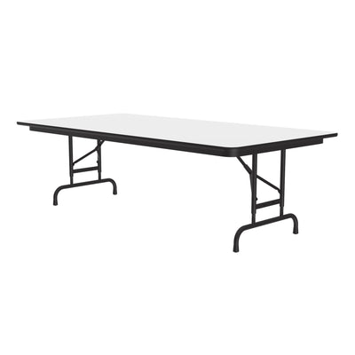 Commercial High-Pressure Folding Tables, Adjustable Height — High Intensity Colors