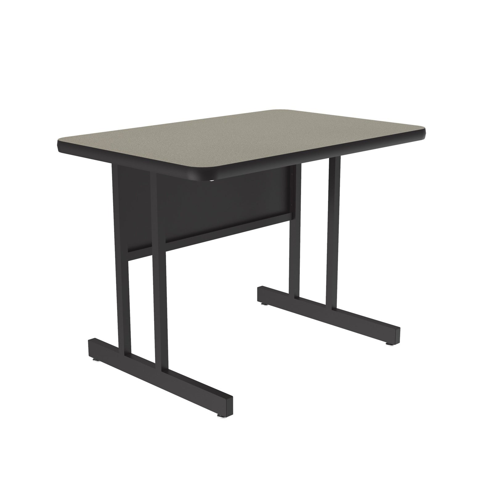 Keyboard Height Work Station and Student Desk - High-Pressure Laminate