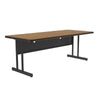 Keyboard Height Work Station and Student Desk - Thermal Fused Laminate