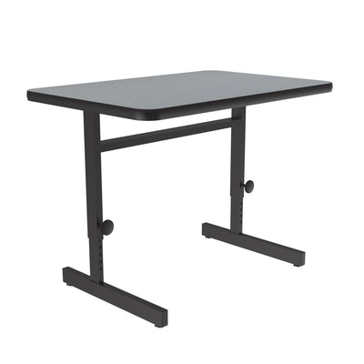 Adjustable Height Standing Work Station - Thermal Fused Laminate