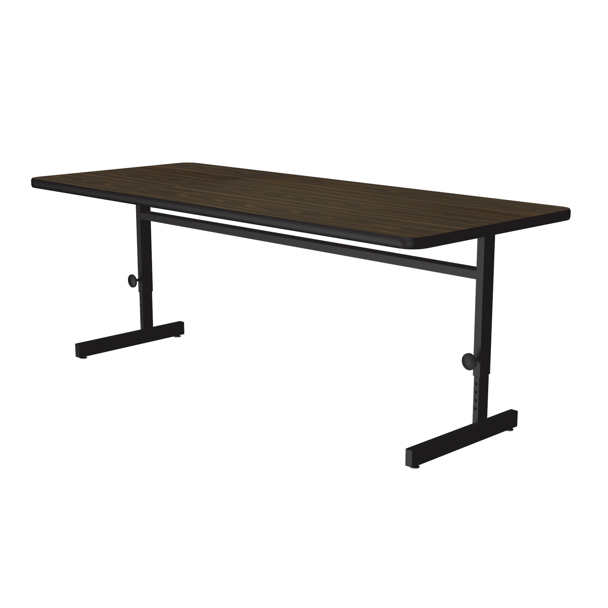Adjustable Height Work Station and Student Desk - Econoline Melamine
