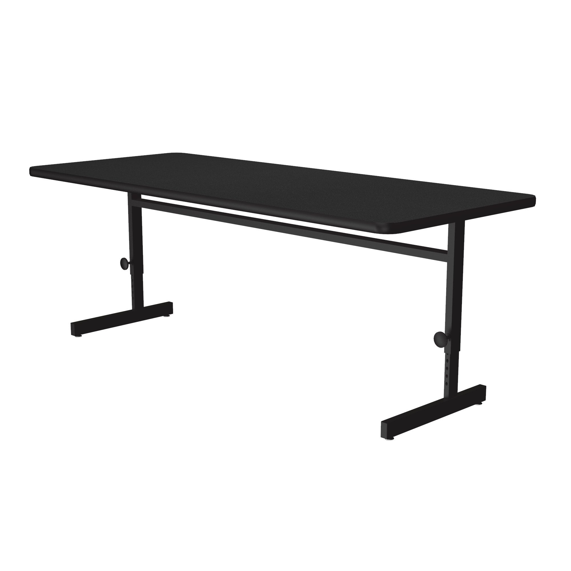 Adjustable Height Work Station and Student Desk - Econoline Melamine