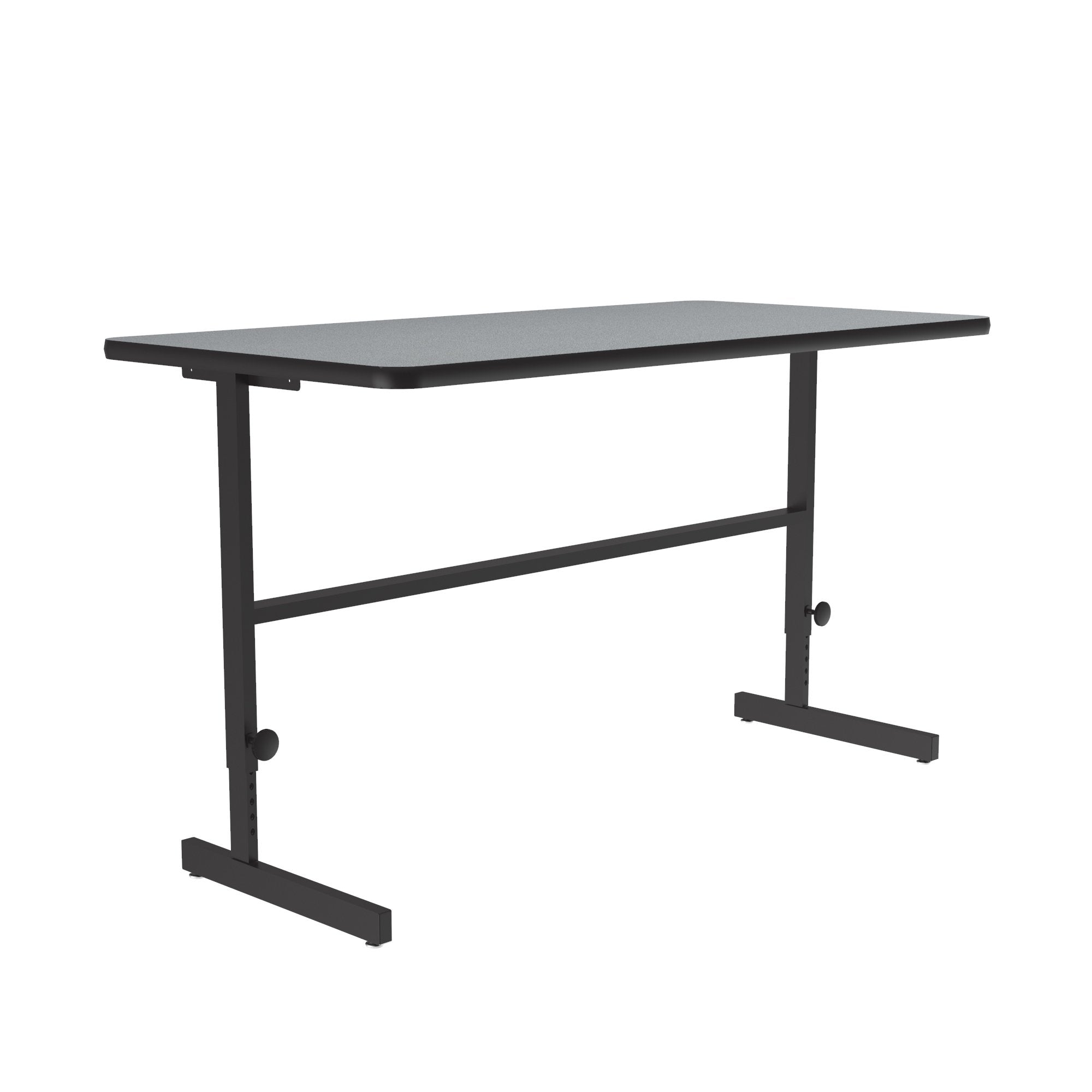 Adjustable Height Standing Work Station - Thermal Fused Laminate