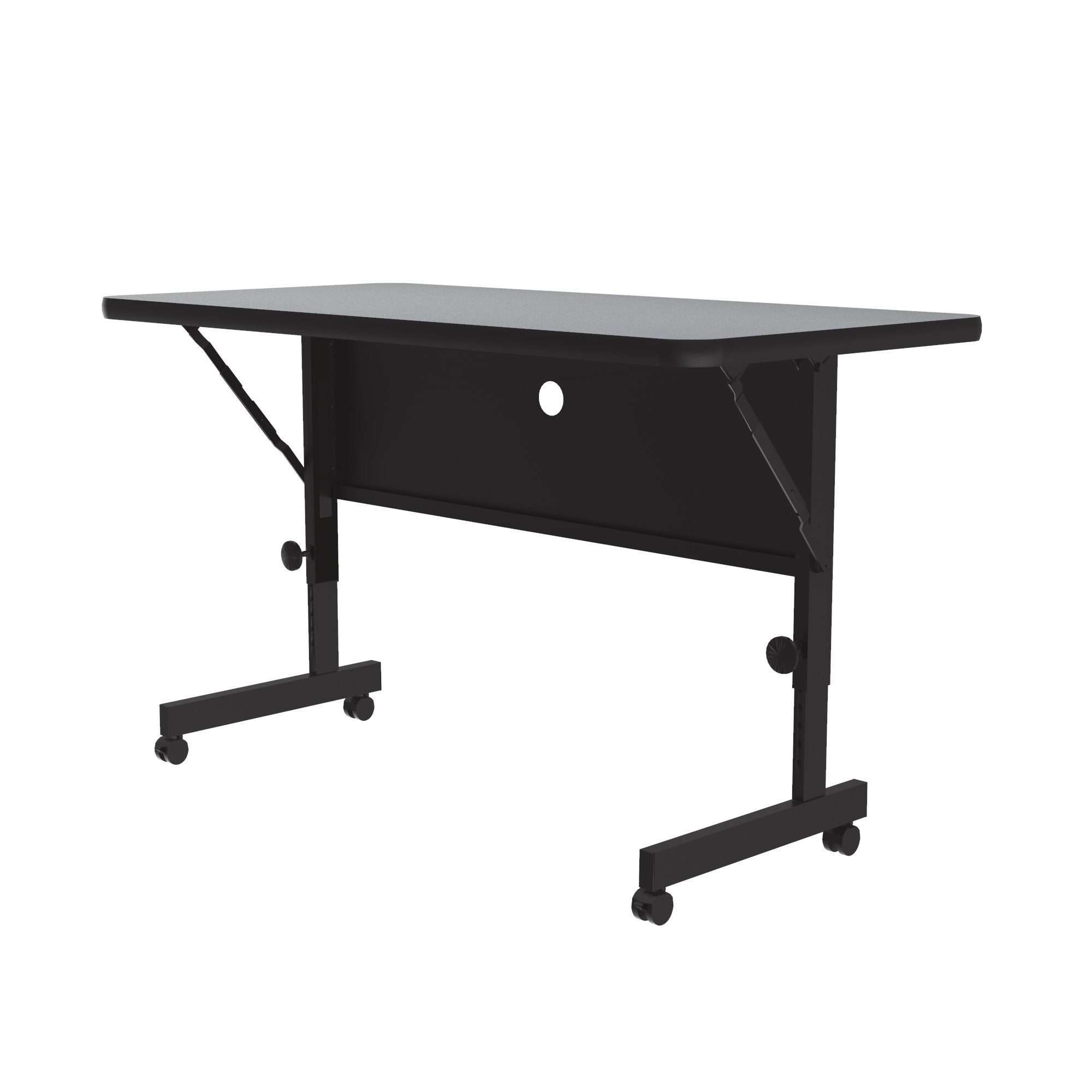 Flip Top Nesting Tables — Thermal Fused Laminate, Adjustable